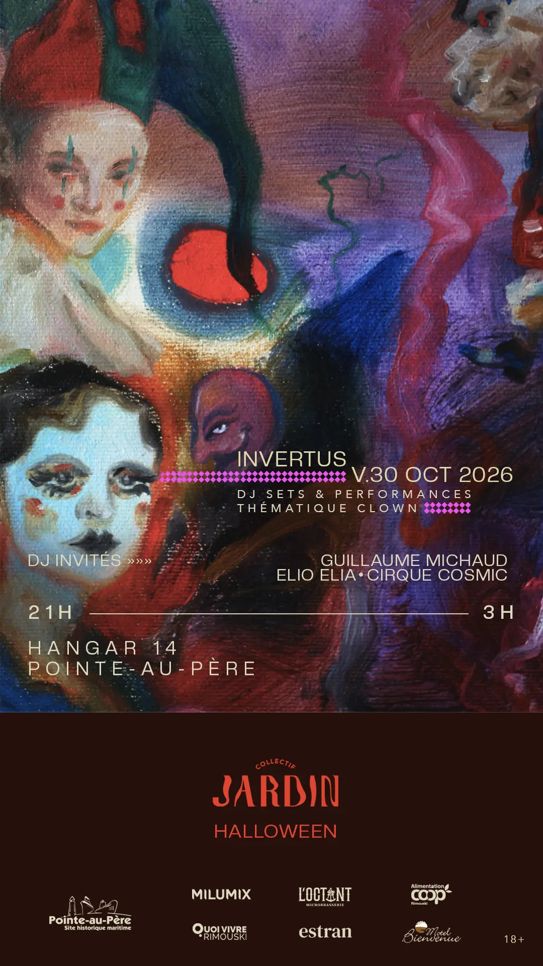 Invertus 5 — Les clowns, 30 octobre 2026
