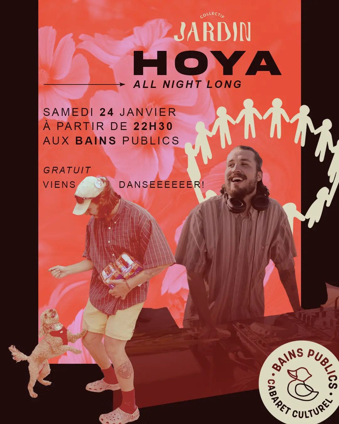 Hoya au Bain Public — 24 janvier 2026